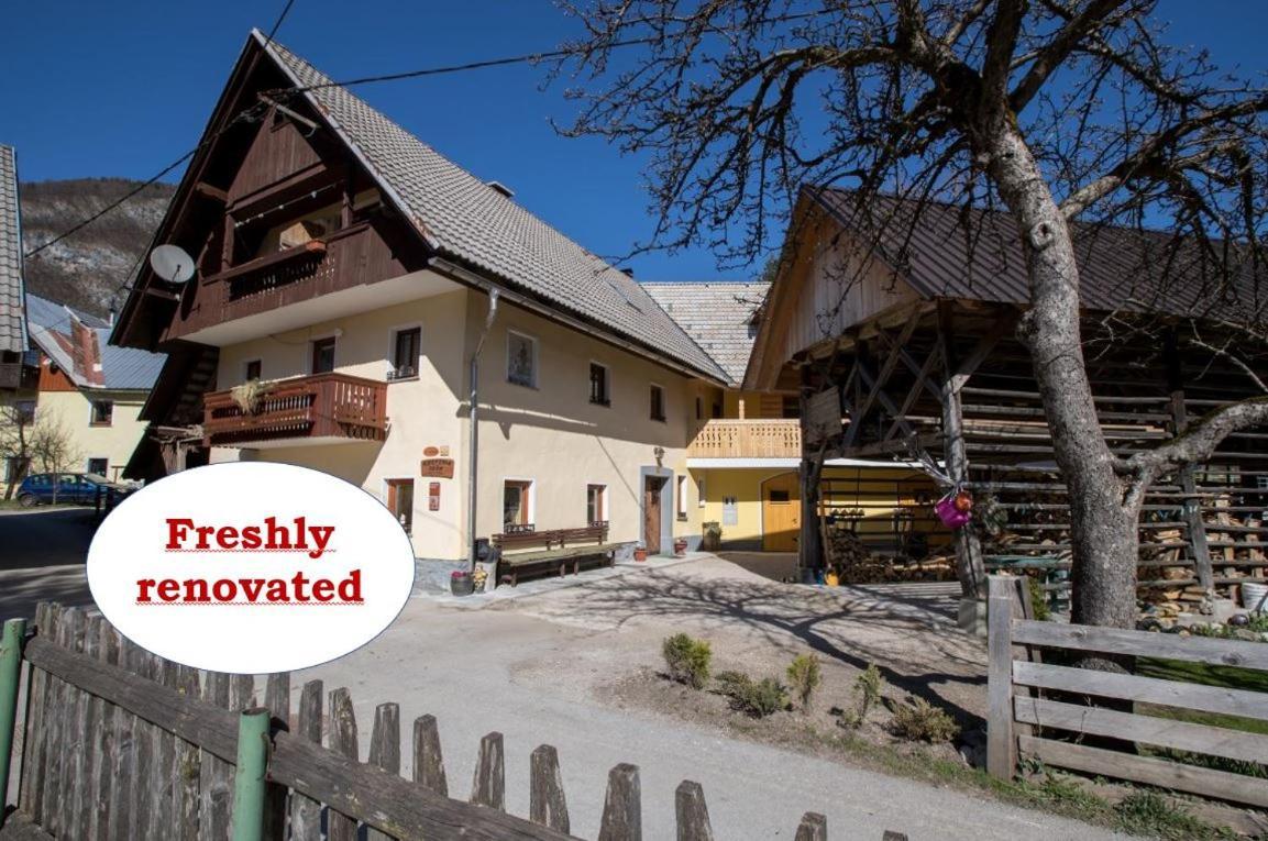 Farmhouse Pri Miklavu Bohinj Bagian luar foto